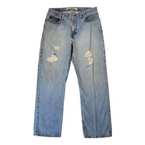 Vtg GAP Jeans Men's 31 x 30 (Act 32x29) Blue Denim Standard Fit Light Wash READ